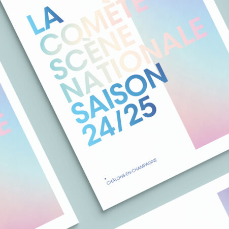 couverture, brochure, mise en page, identité visuelle, théâtre, graphisme, christine sejean