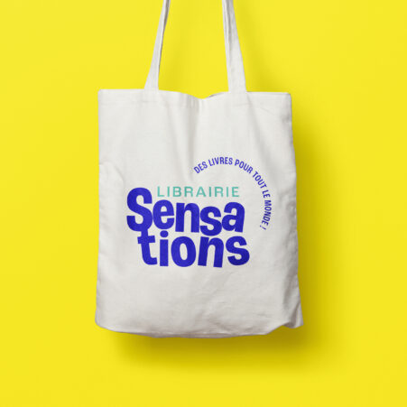 identité visuelle, creation logo, logotype, totebag, christine sejean, graphisme, librairie