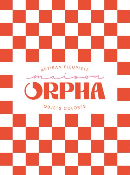 artisan fleuriste, objets colores, graphisme, logotype, logo, christine sejean, graphiste, peintre en lettres, reims